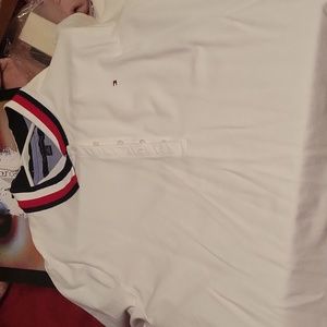 White collar Tommy Hilfiger shirt for women 2x